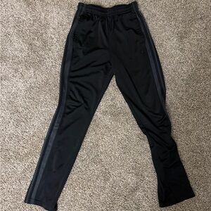 Black adidas joggers